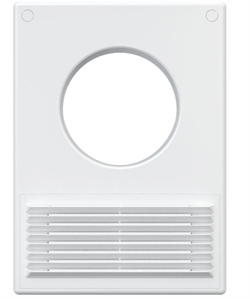 Решетка вентиляционная РУФ фланец D100/60х120 разъемная 185х254 пластик ERA 1825РУ10Ф