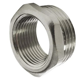 Футорка НИКЕЛИРОВАННАЯ VALFEX  НР   3/4" - ВР 1/2" (350/10) Под заказ VF.581.N.012.038