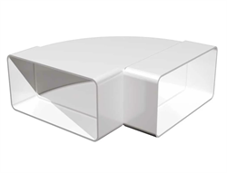 Колено КГП 60х120 горизонтальное пластик ERA 612КГП