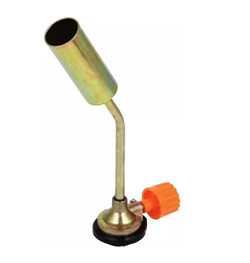 Горелка газовая ЕРМАК к баллону с цанговым захватом, сопло 23мм, 19х6,5х4см, металл, пластик 116-040