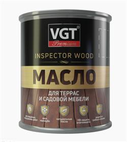 Масло для террас и садовой мебели VGT Бесцветный 0.75 л (по 8 шт) 40649