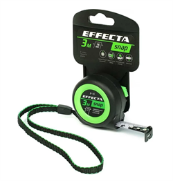 Рулетка   3мх16мм Fomeron "EFFECTA  SNAP", автостоп, (12шт/уп) 560316