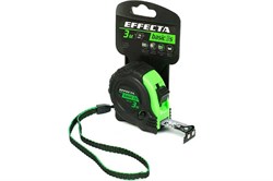 Рулетка   3мх16мм Fomeron "EFFECTA  FORT"  магнит, автостоп, лента -2стор шкала- нейлон (12шт/уп) 581316