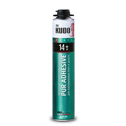 Клей-пена KUDO PROFF SPRAY полиуретановый профессиональный напыляемый для минераль.ваты 1000мл(12шт) KUPP10SPRAPS
