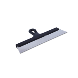 Шпатель 350мм нерж. сталь с пластмассовой желтой ручкой БИБЕР Мастер(12шт/уп) 35178*