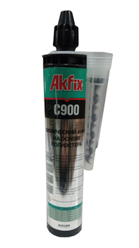 Химический анкер Akfix С900 на полиэстерной основе картридж 300мл (20шт) CA032
