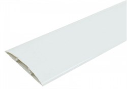 Наличник с кабель-каналом белый 70мм х 12мм 2,2м (20шт/уп) Нк70 001 БЕЛ