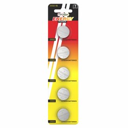 Элемент питания Трофи CR2032-5BL (5шт бл) C0032185