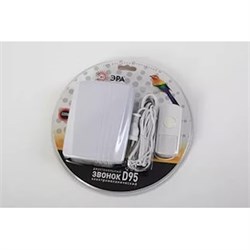 Звонок ЭРА D95 проводной (одна мелодия типа "Динь-Дон" кнопка IP44) Б0018138