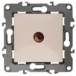 12-3101-02 ЭРА Розетка TV одиночная, Эра12, слоновая кость Б0014706