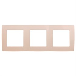 12-5003-02 ЭРА Рамка на 3 поста, Эра12, слоновая кость Б0014762