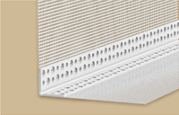 Угол штукатурный 100х150мм 3.0м  с сеткой (25шт/уп) Ш-УС