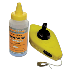 Отбивка малярная 15м с краской(мел. порошок) SANTOOL 010401