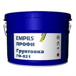 Грунтовка ГФ-021 «EMPILS» ПРОФИ красно-коричневая 12 кг 4424