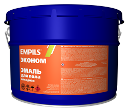 Эмаль для пола алкидная EMPILS «ЭКОНОМ» золотисто-коричневая 10 кг 7747