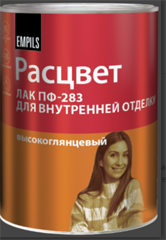 Лак "РАСЦВЕТ" для внутренней отделки алкидный 2.4 кг/2л (6шт) 6420