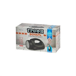 Фонарь TSP12 Трофи аккум.4V1.8Ah,12+18хLED,ЗУ, 220V, карт C0045551 - фото 70359