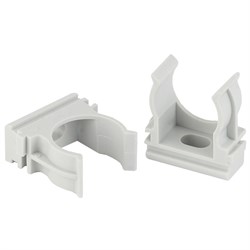 Клипса-крепеж CLIP-16 для трубы(серый) d 16мм ЭРА (100 шт/уп) Б0020035