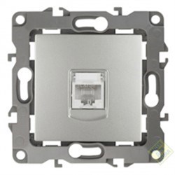 12-3107-04 ЭРА Розетка информационная RJ45, Эра12, шампань Б0014726