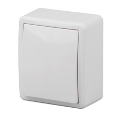 11-1201-01 ЭРА Выключатель,10АХ-250В, ОУ Эра Эксперт, белый Б0020653