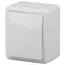 11-1401-01 ЭРА Выключатель,IP54, 10АХ-250В, ОУ Эра Эксперт, белый Б0020669