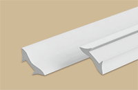 Угол внутр. вспенен галтель белый 2,7м (30шт/уп) УвГ22 001 БЕЛ - фото 70647