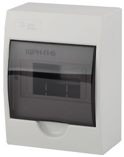 Бокс пластик. навесной ЭРА  ЩРН-П-06 SIMPLE IP41 Б0041522