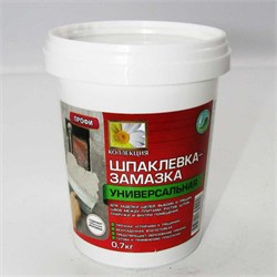 Замазка для выбоин и трещин КОЛЛЕКЦИЯ 0,7кг стакан (уп 18) 1106
