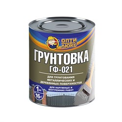 Грунтовка ГФ-021 «ОПТИЛЮКС» красно-коричневая 2,6 кг(6шт) 546540235053