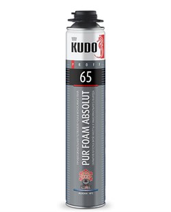 Пена профессиональная KUDO PROFF 65 ALASKA  зимняя (-10)1000мл (12шт) KUPP10W65