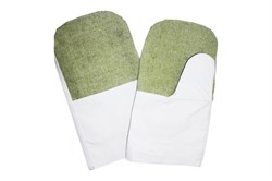 Рукавицы х/б пл.230 аппрет. с брез.нал.пл.400гр.+п/н х/б апперет.пл.210гр. БН-05