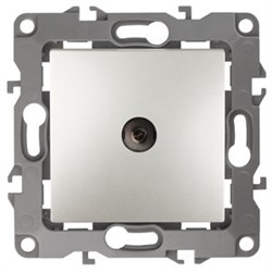 12-3101-15 ЭРА Розетка TV одиночная, Эра12, перламутр Б0019428
