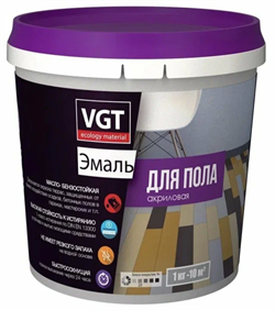 Эмаль VGT Профи ВД-АК-1179 для пола венге 1,0кг (6шт) 25578