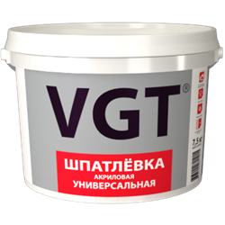 Шпатлевка унив. для нар/вн. работ влагостойкая VGT 1,7кг(6шт) 18652