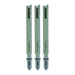 Пилки для эл. лобзика по металлу   67х1,4мм БИБЕР чистый рез, T118 AF (3шт/уп) 85278