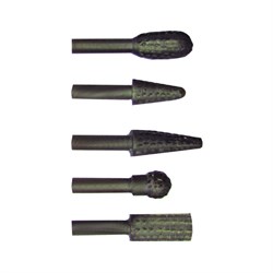 Набор металлических бор-фрез (набор 5шт) 70702