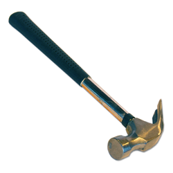 Молоток-гвоздодер 450гр SANTOOL (6шт/уп) 030802