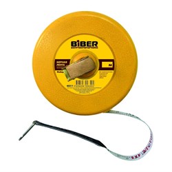 Мерная лента 50м фиберглассовая БИБЕР 40215