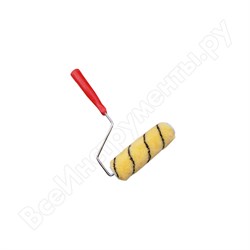 Валик 180 мм полиамид d 40 мм бюгель 6мм ворс 11 пласт.красная ручка,SANTOOL (60шт/уп)ЛКМ 010201-180