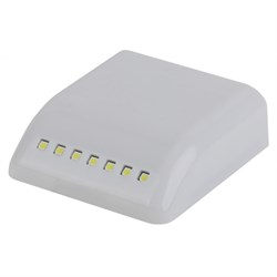 SB-404 Фонарь ЭРА пушлайт-подсветка универсальная в шкаф [7SMD LED, сенсор, 2xAAA, бл.] Б0042658 - фото 71626