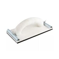 Сеткодержатель для шлифовальной сетки 100х230 БИБЕР 2 винтовых зажима, белый(10шт/уп) 70854