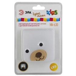 Светильник-ночник NN-630-LS-BR бурый ЭРА  Б0015241