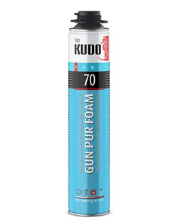 Пена профессиональная KUDO HOME 70 всесезонная 1000мл (-10) (12шт) KUPHP10U70