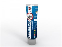 Герметик VGT акриловый санитарный прозрачный туба 250мл 15610