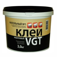 Клей для напольных покрытий №1 VGT 3кг (4шт) 1231