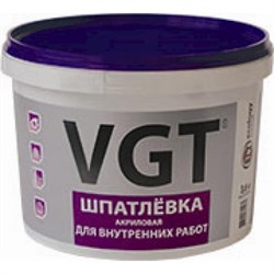 Шпатлевка для внутренних работ VGT 7,5кг 5434