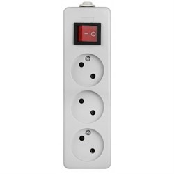 Колодка К-3s ЭРА 3гн б/з с выкл Б0003479