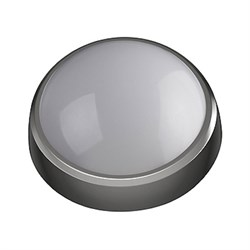 SPB-1-08(B) ЭРА светодиод. св-к  IP54 8Вт 4000К 640лм круг 180х75 серый Под заказ SPB-1-08(B)