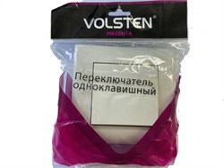 Переключатель одноклавишный MAGENTA VOLSTEN с/у Распродажа V01-12-P11-S