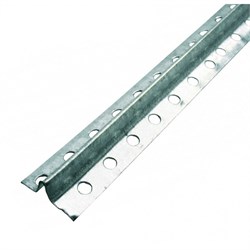 Профиль перфорированный маячковый 10мм  толщина 0,25мм ширина 19мм (25шт/уп) УФА 00-00000403